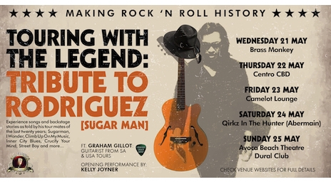 Touring With The Legend Tribute To Rodriguez