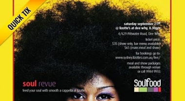 Soul Revue - Quick Tix!