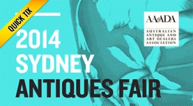 AAADA 2014 Sydney Antiques Fair - Quick Tix