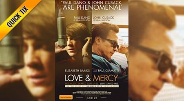 LOVE & MERCY - Quick Tix