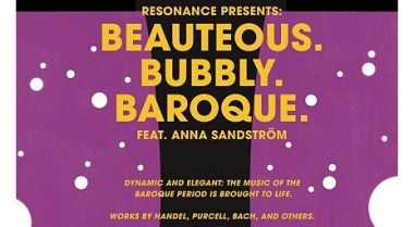 Beauteous.  Bubbly.  Baroque.