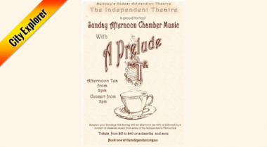 A Prelude In Tea : Sunday Chamber Music Series