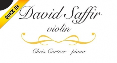 Resonance Presents David Saffir - Violin Quick Tix