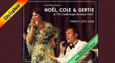 Noel, Cole & Gertie, Dinner And Wine