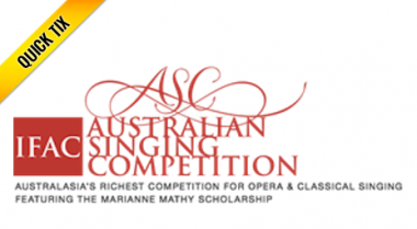 2016 IFAC Australian Singing Competition Finals Concert Quick Tix