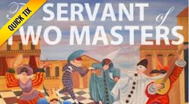 The Servant Of Two Masters - Quick Tix