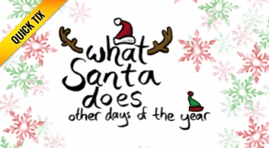 What Santa Does Other Days Of The Year