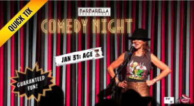 Barbarella Comedy Night - AGE